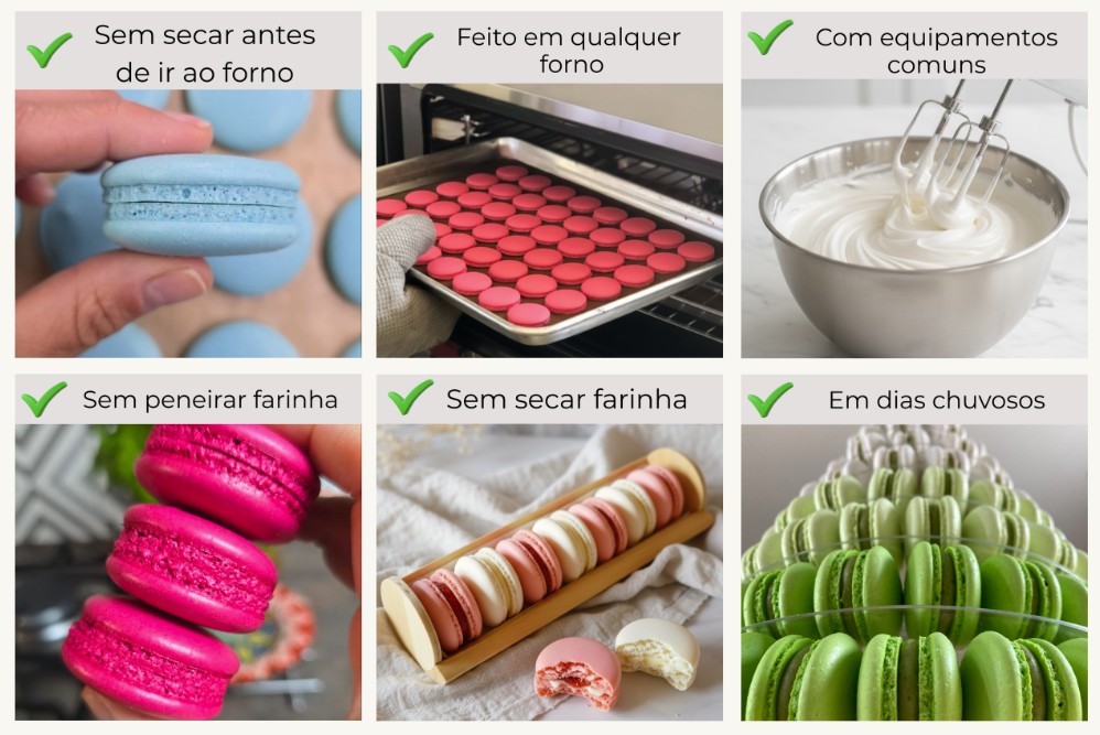 macarons perfeitos